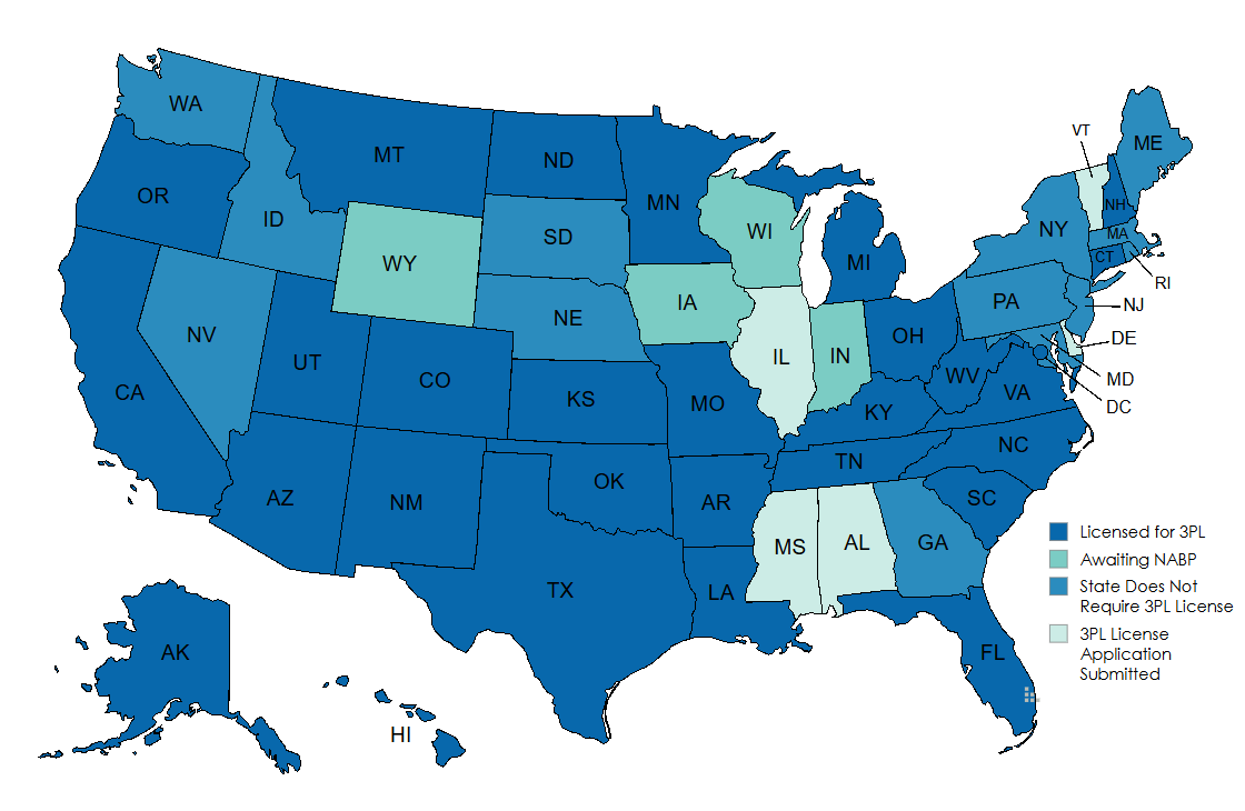 License Map